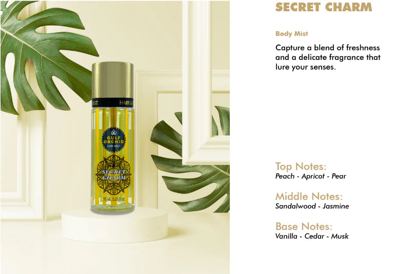 Gulf Orchid - Secret Charm Hair Mist 75 ml
