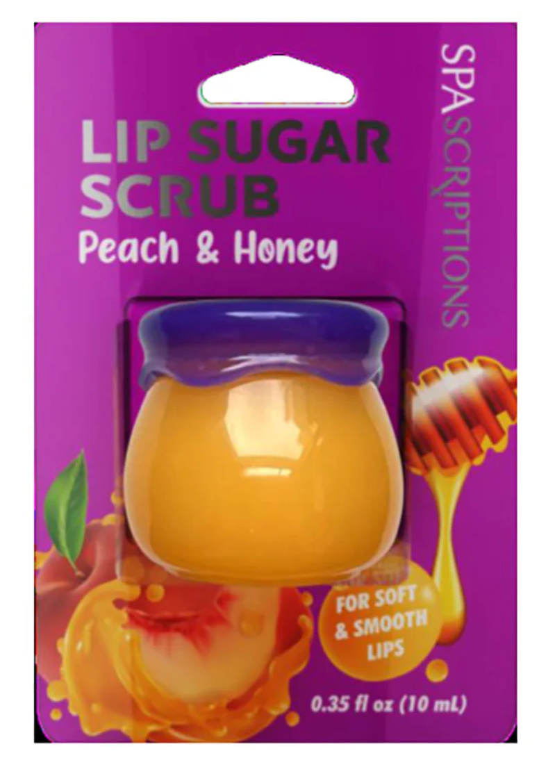Spascriptions - Lip Sugar Scrub peach&honey 7.5 ml