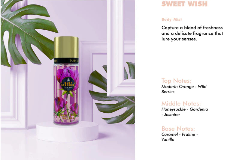 Gulf Orchid - Sweet Wish Hair Mist 75 ml