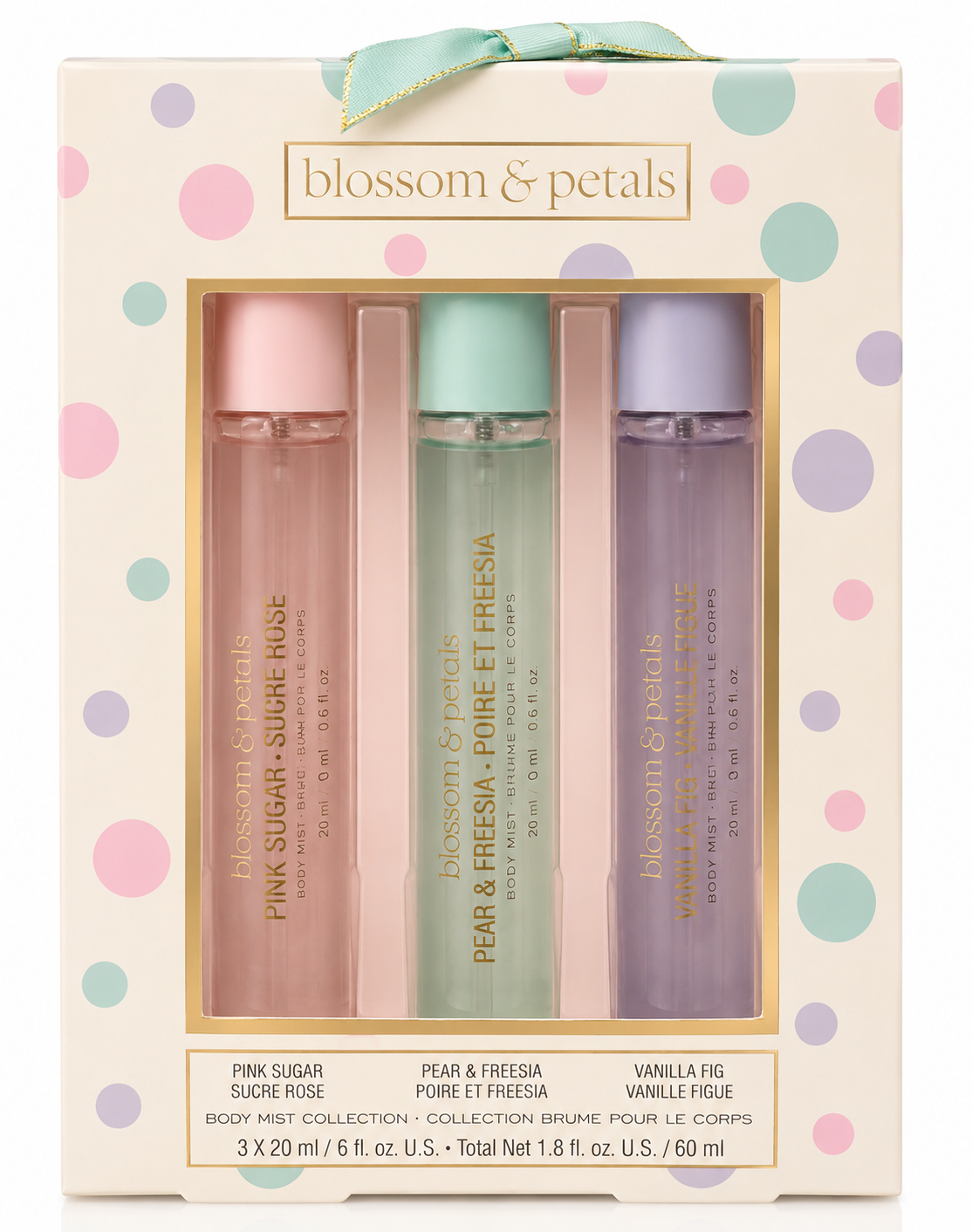 Blossom&Petals body mists (set of 3)
