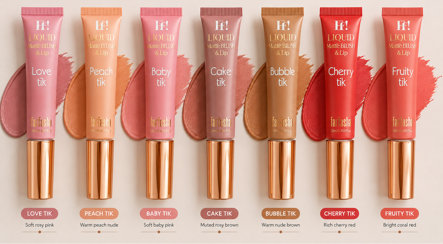 Farfasha - Liquid Matte Blush&Lip